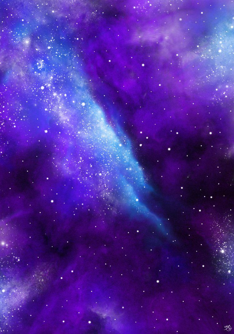 Violet nebula. Purple galaxy wallpaper, Aesthetic galaxy, Purple aesthetic
