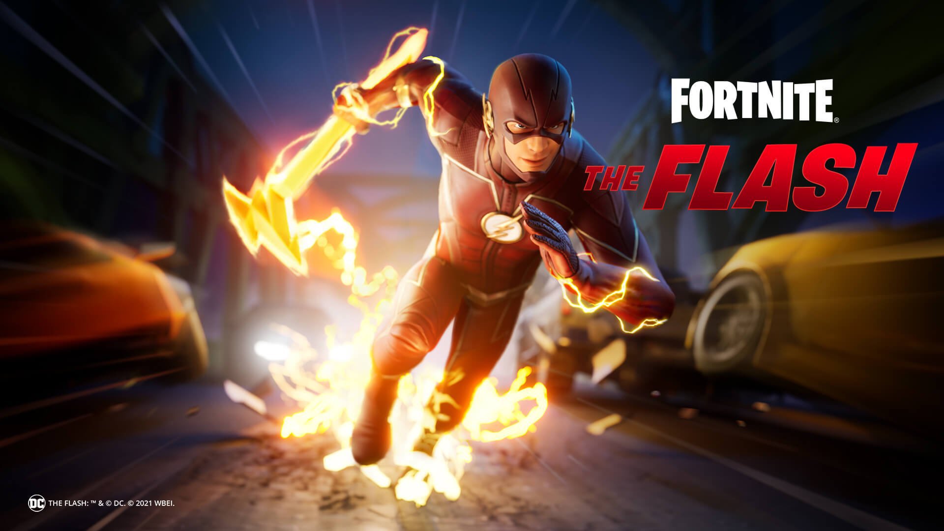 The Flash Fortnite wallpaper