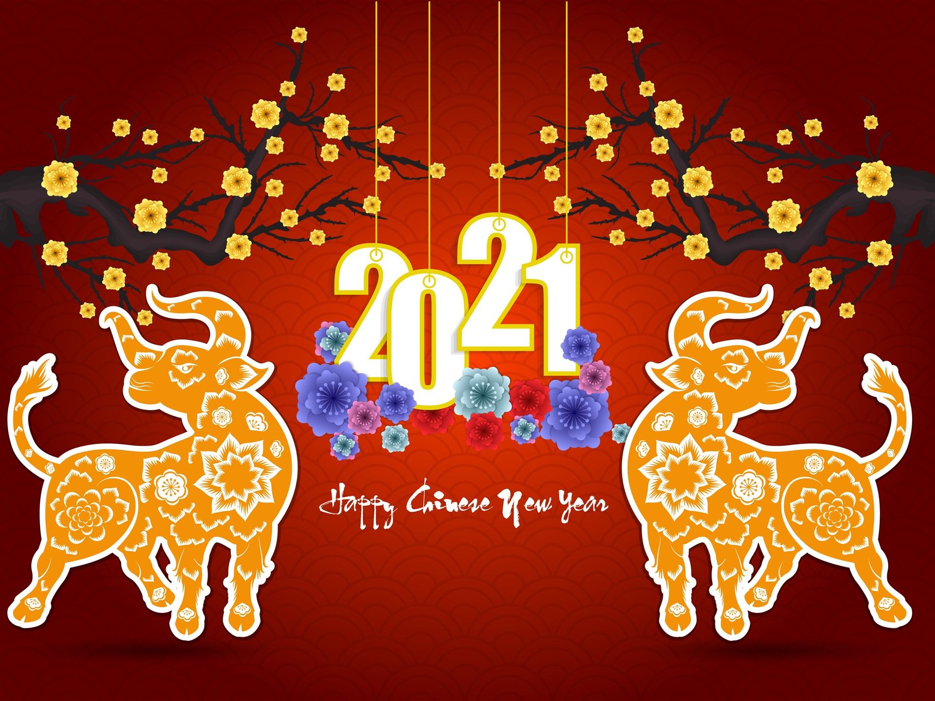Wallpaper Happy New Year 2021, Ox .best Wallpaper.net
