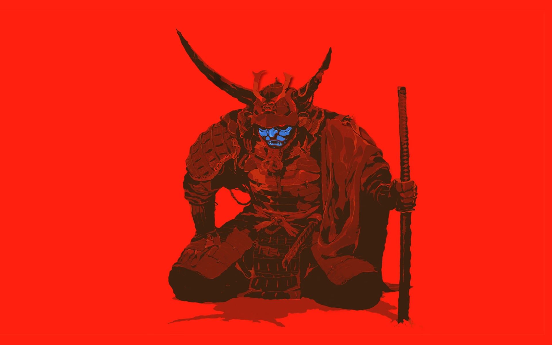 Wallpaper Music, Red, Samurai, Cannibal Ox background