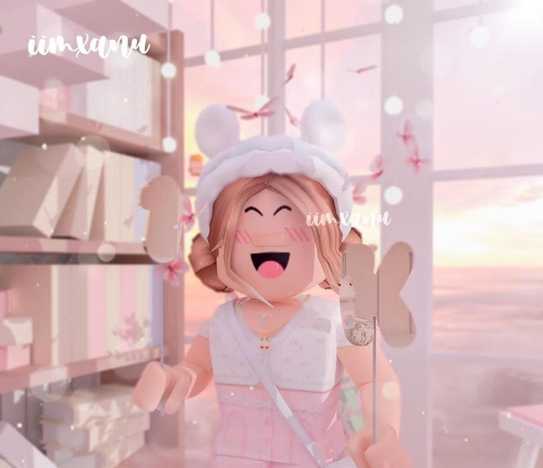 aesthetic roblox ballerina gfx  Cute tumblr wallpaper, Roblox