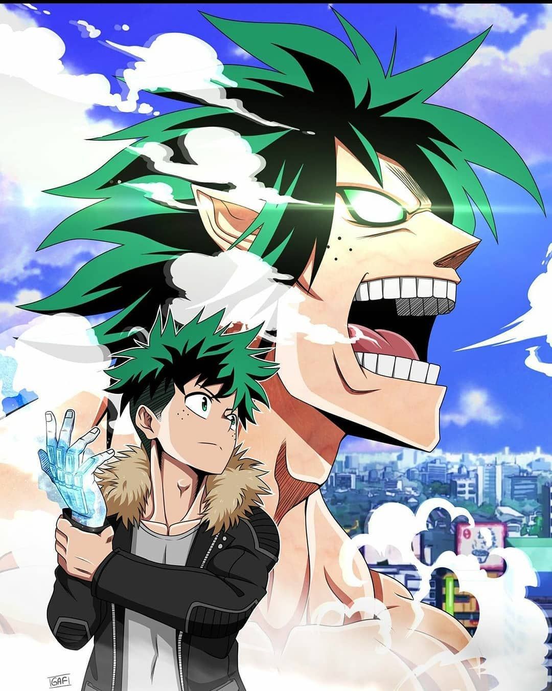 My hero academia manga, Anime crossover.com