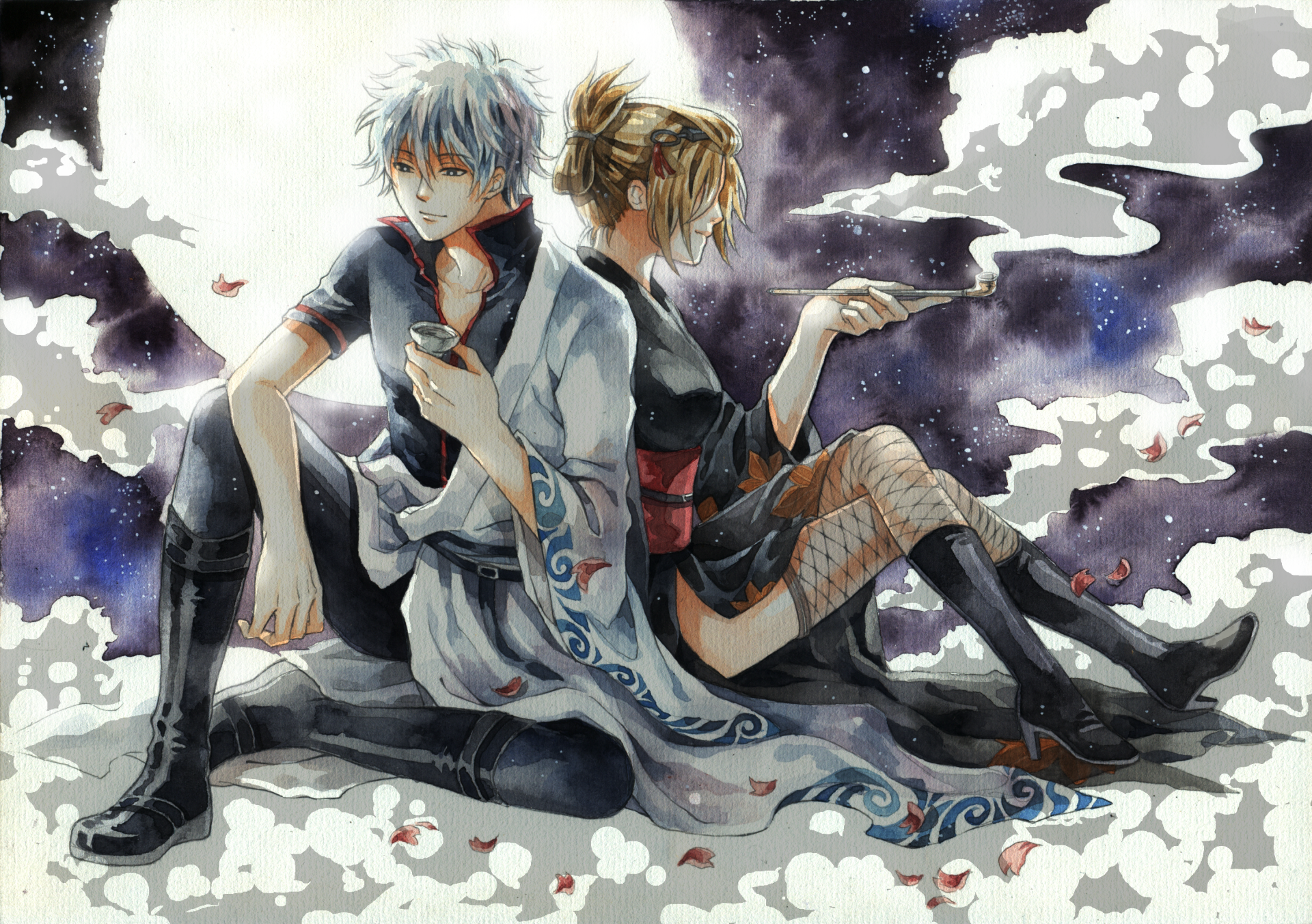 Anime Gintama Tsukuyo (Gintama) Gintoki .com