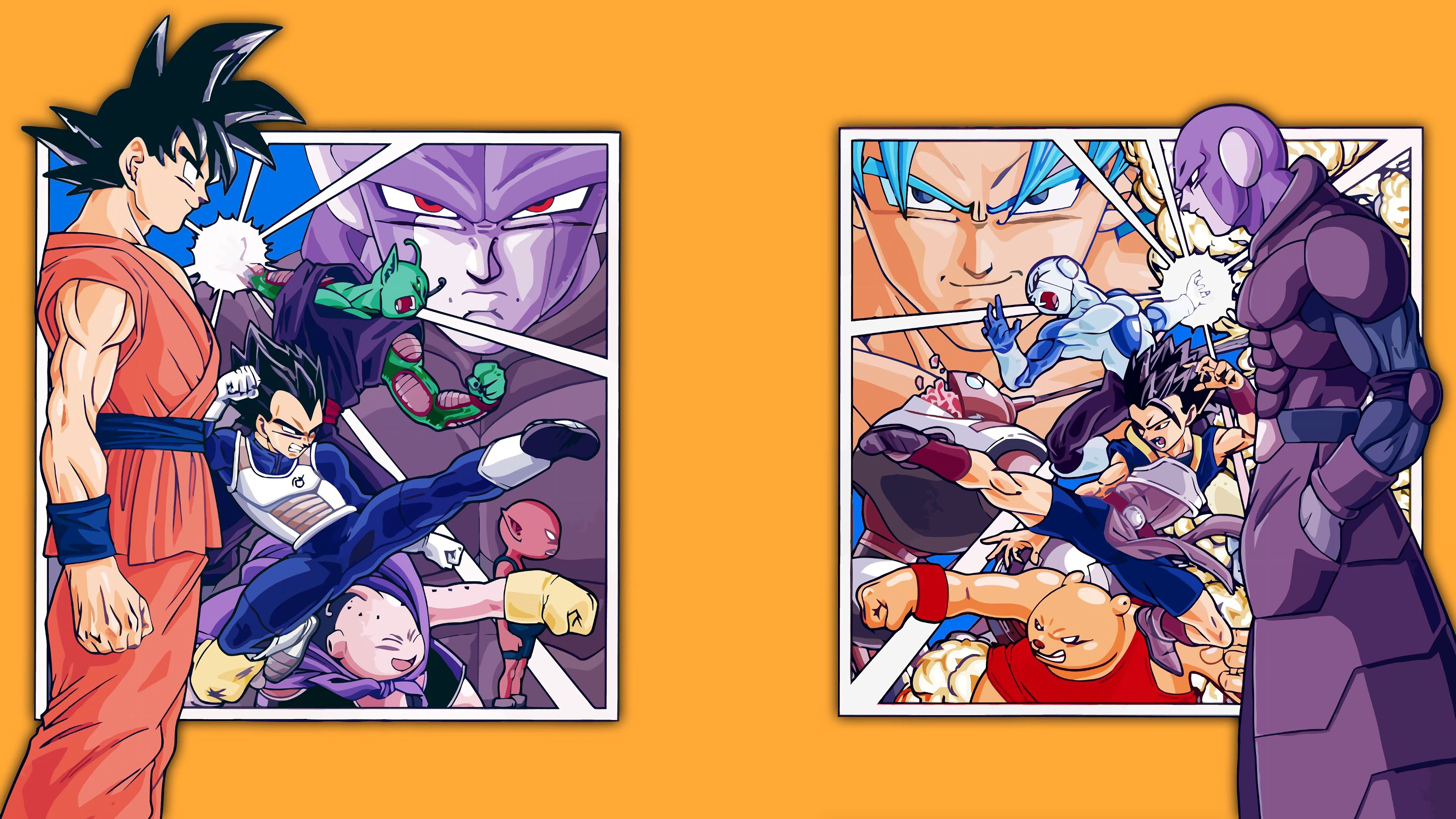 Goku Vs Hit Manga Wallpaper .teahub.io
