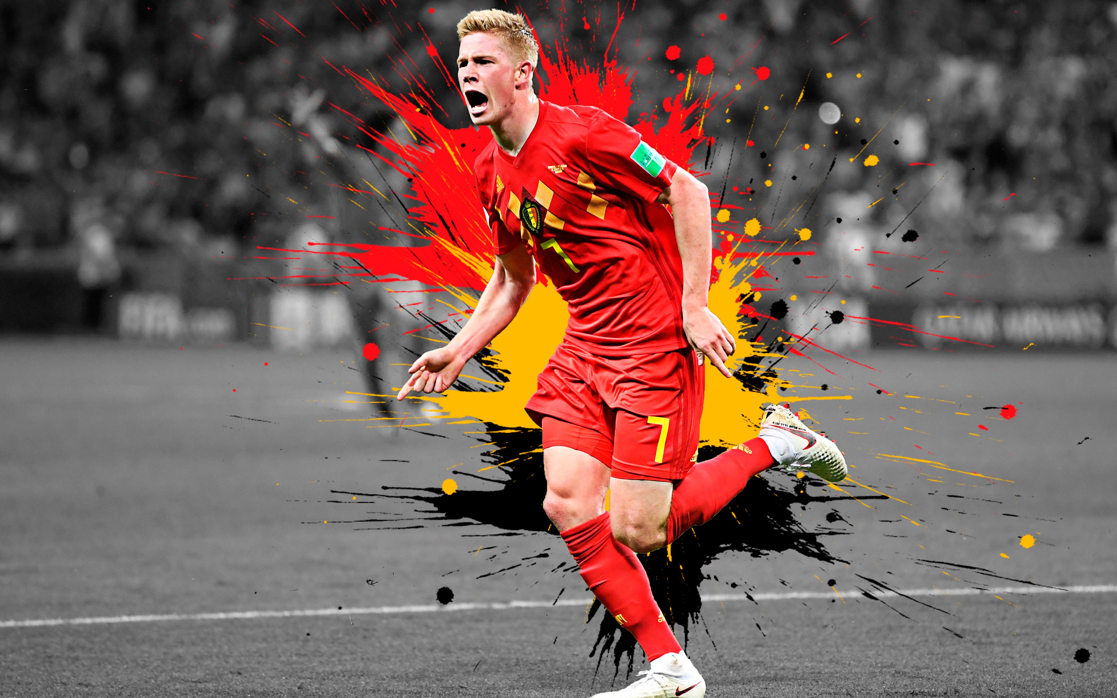 Belgian, Kevin De Bruyne, Soccer wallpaper HD Wallpaper