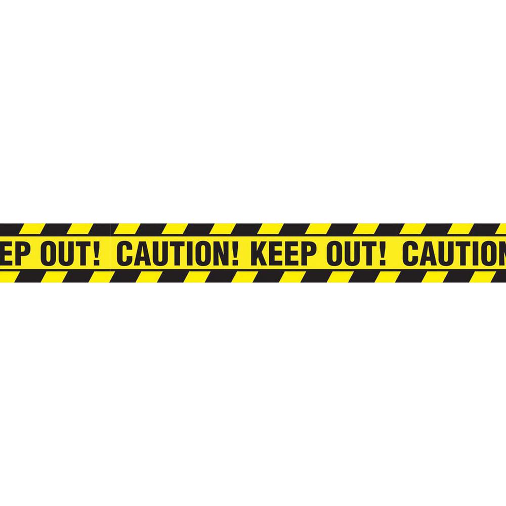 Halloween Caution Tape Banner .com