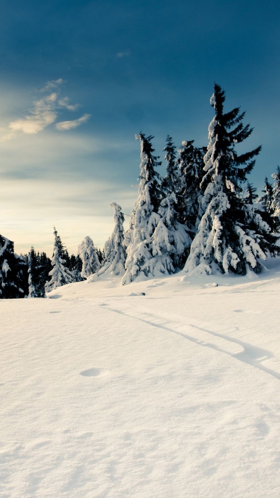 Nature Winter Snow Mobile Wallpaper .mobileswall.com