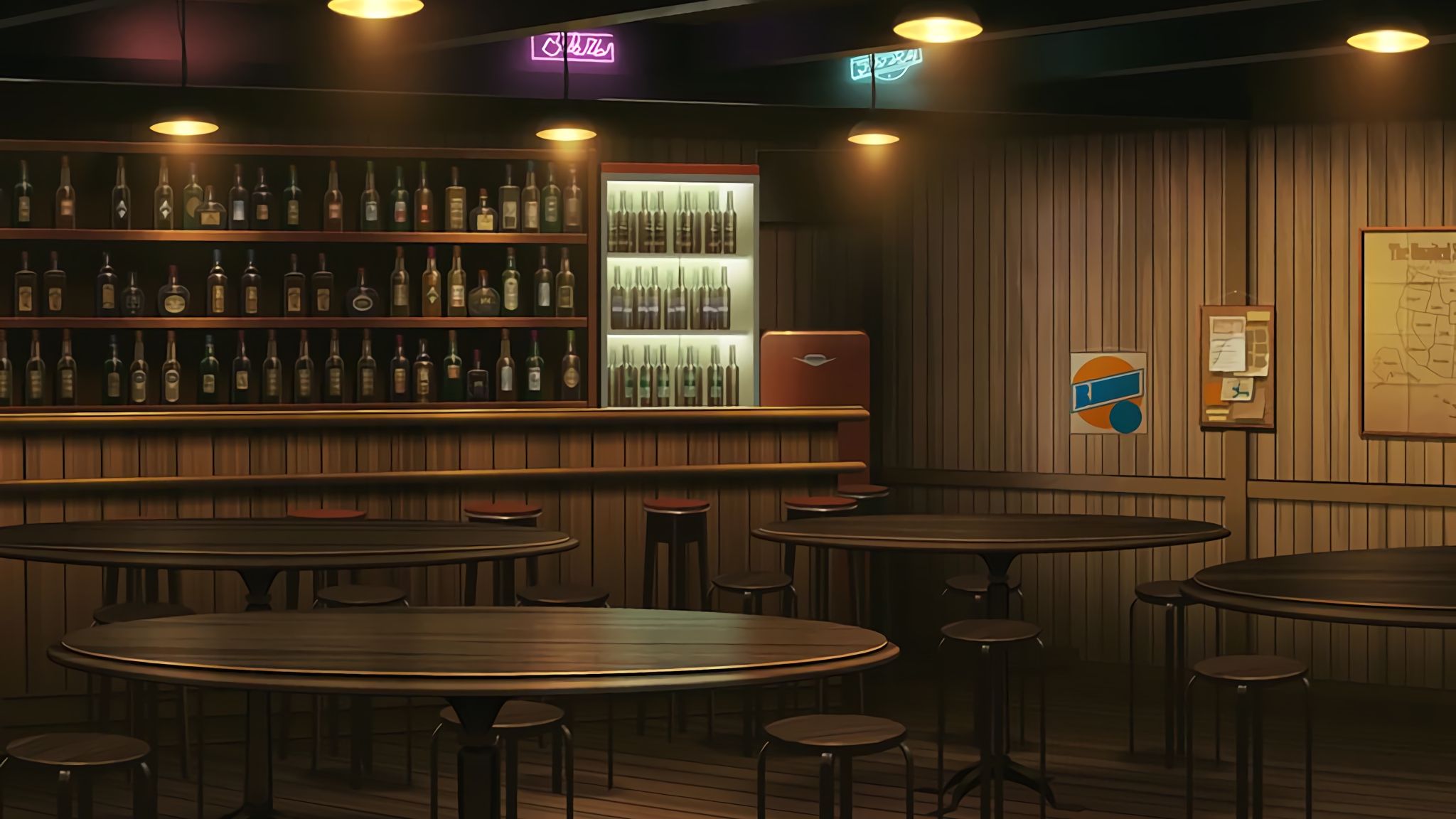 Anime Bar Wallpapers Wallpaper Cave