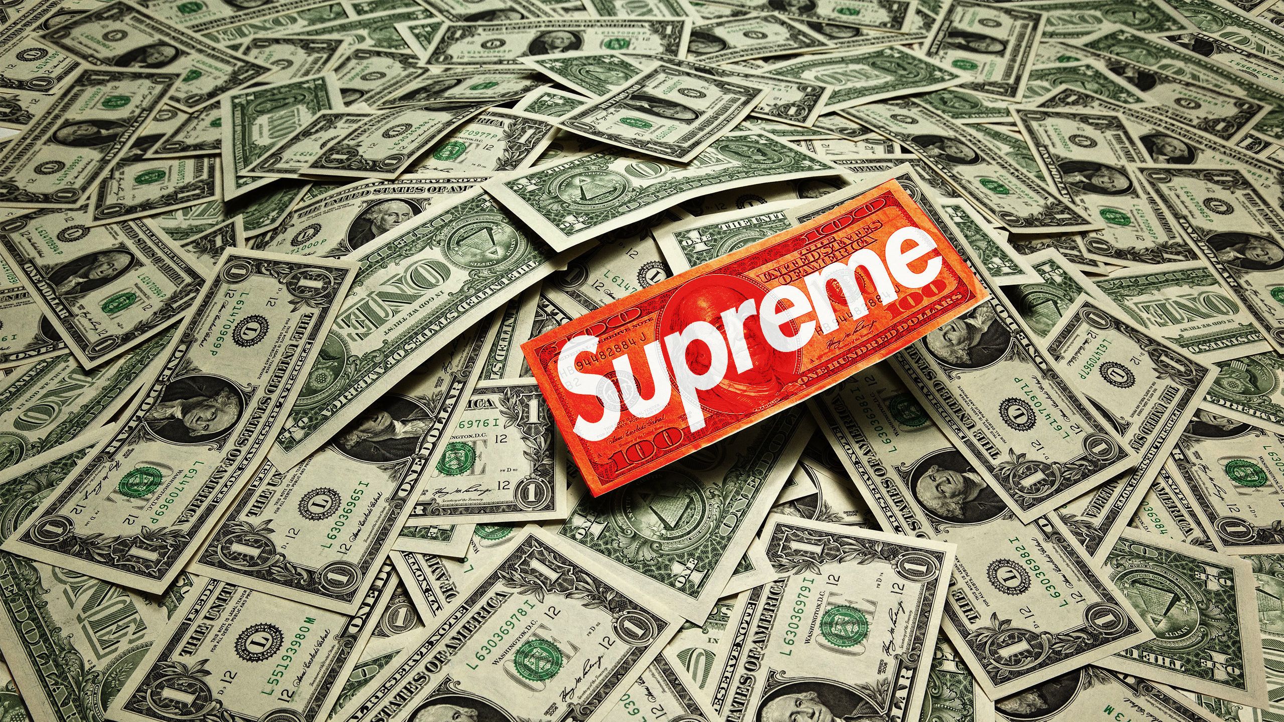 Download The Supreme Cash Wallpaper .wallpapertip.com