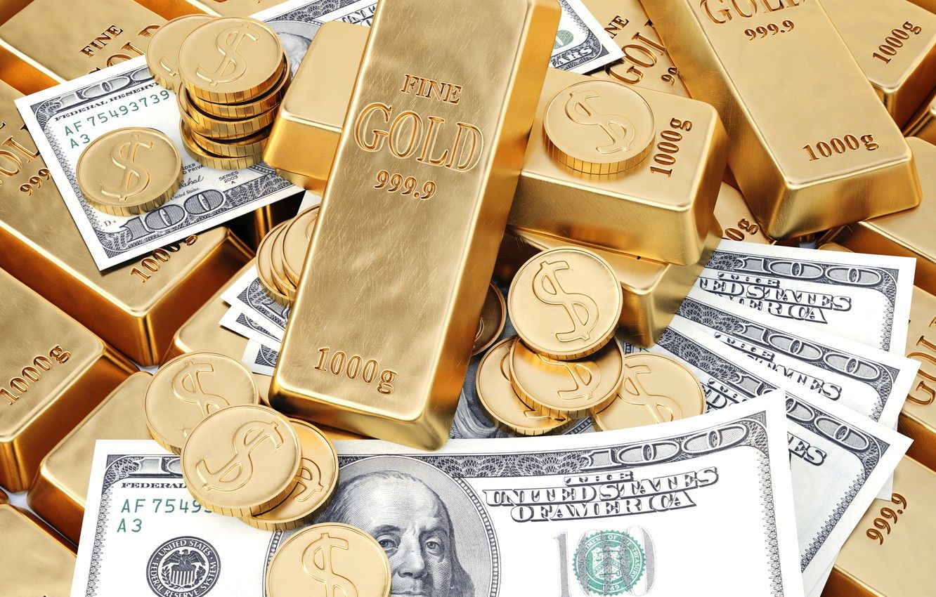Wallpaper gold, money, dollars image .goodfon.com