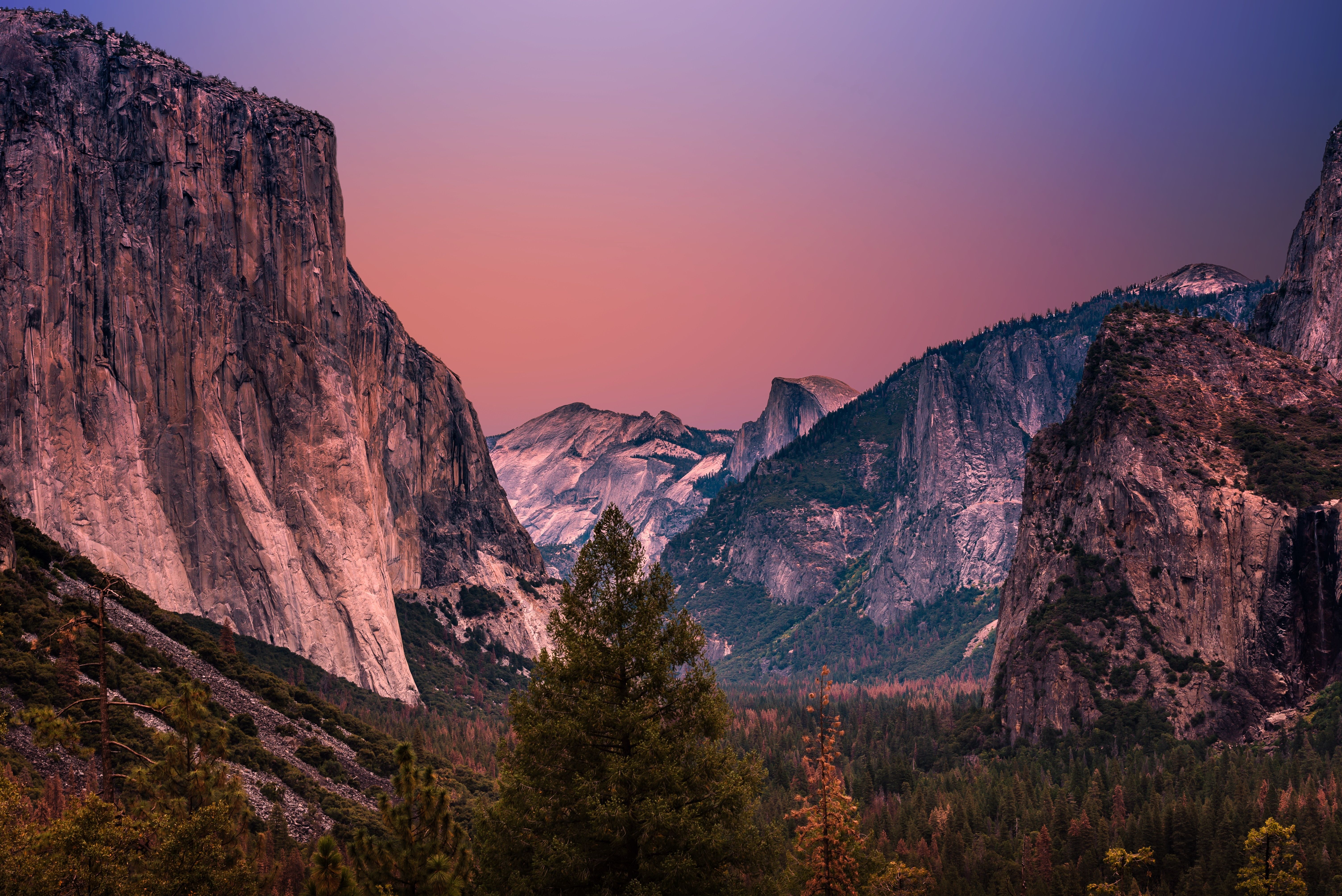 HD Wallpaper Yosemite Valley at dawn .com