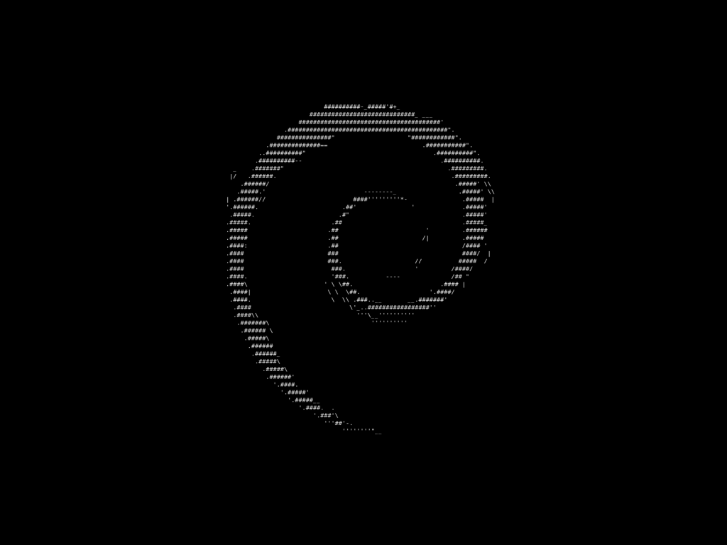 Ascii Debian