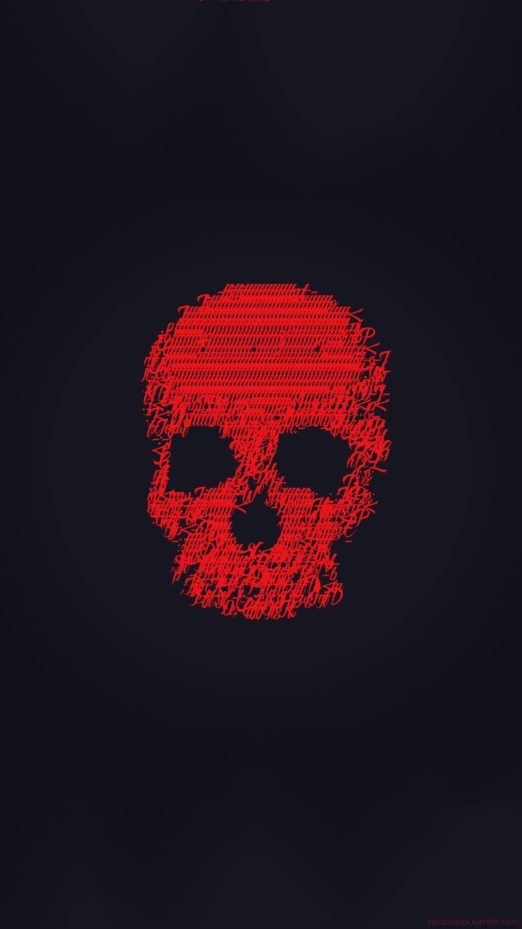 skull, ASCII art, Abstract, Glitch art Wallpaper HD / Desktop and Mobile Background
