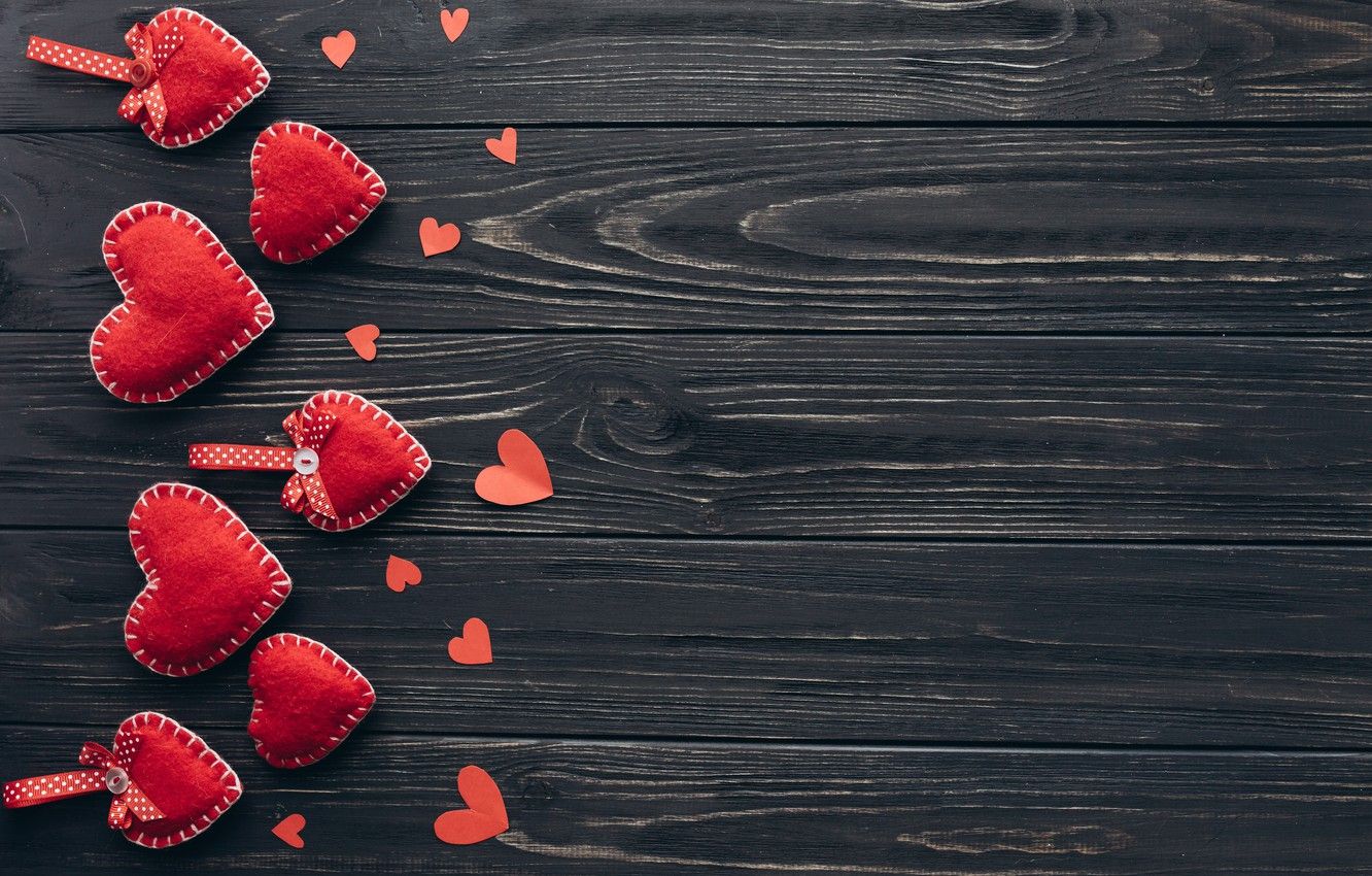 love, wood, romantic, hearts .goodfon.com