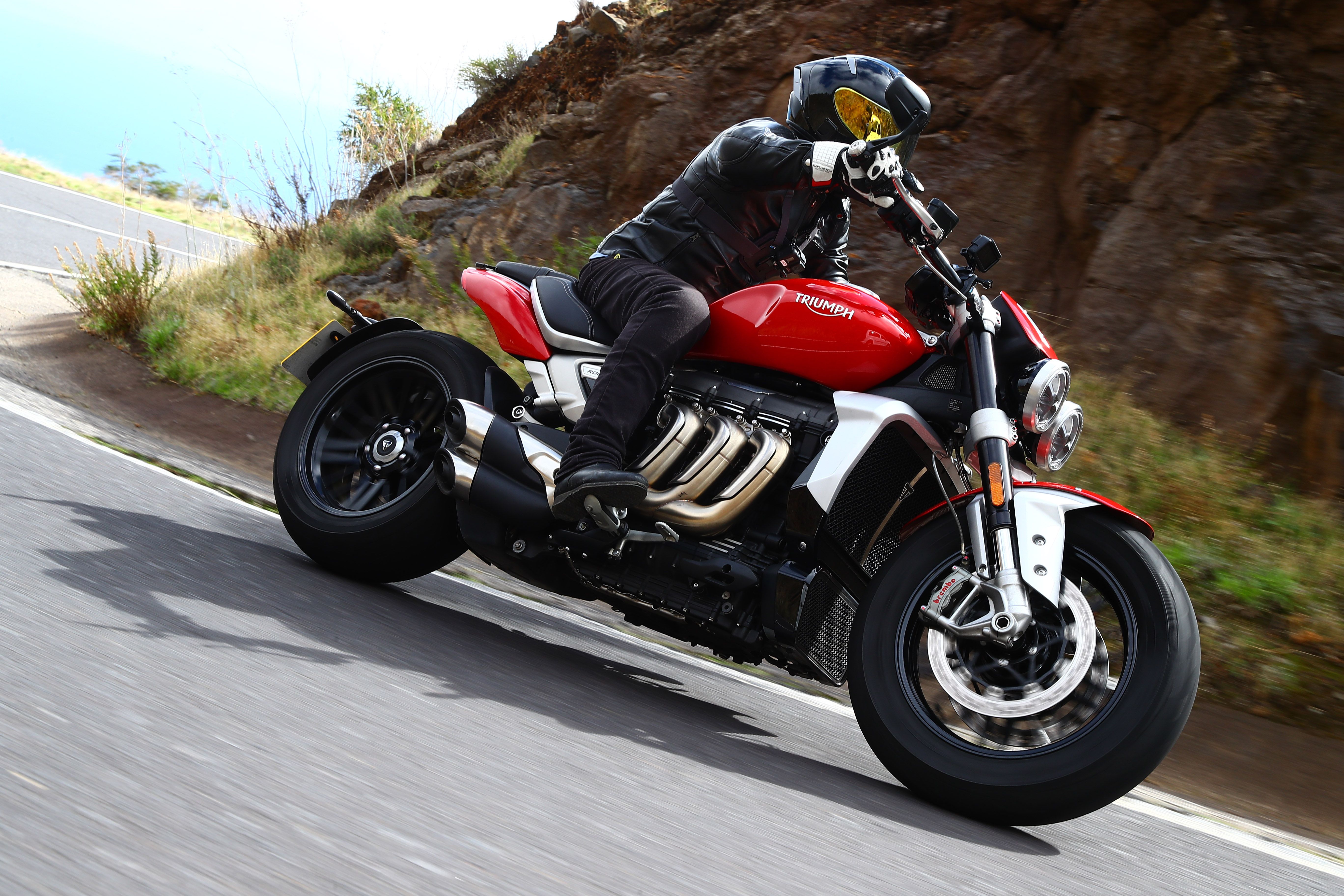 Triumph Rocket 3 4K Wallpaper, Biker .4kwallpaper.com