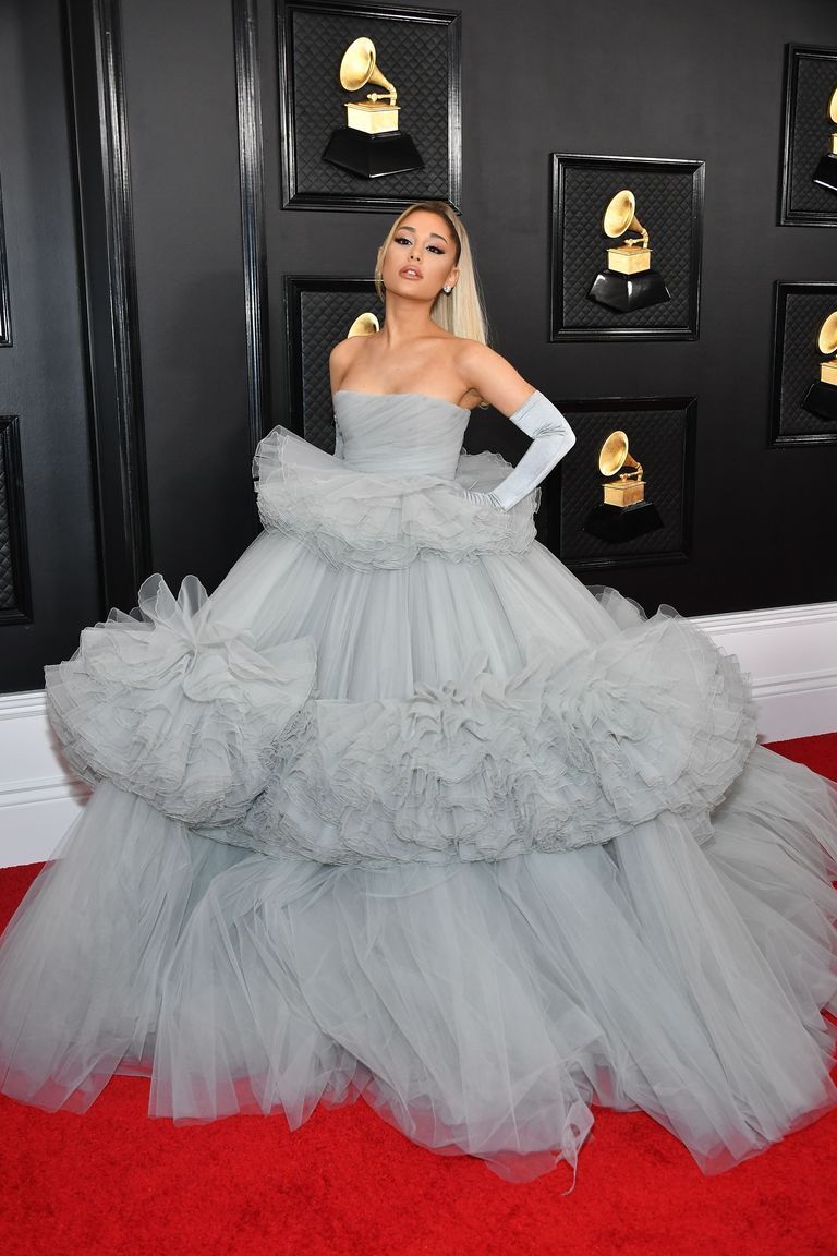 Ariana Grande at the 2020 Grammy Awardscosmopolitan.com