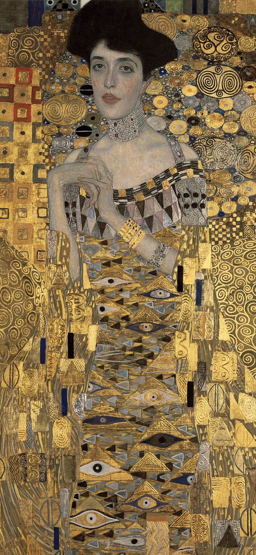 Adele Bloch Bauer I By Klimt Wallpaper .wallaland.com