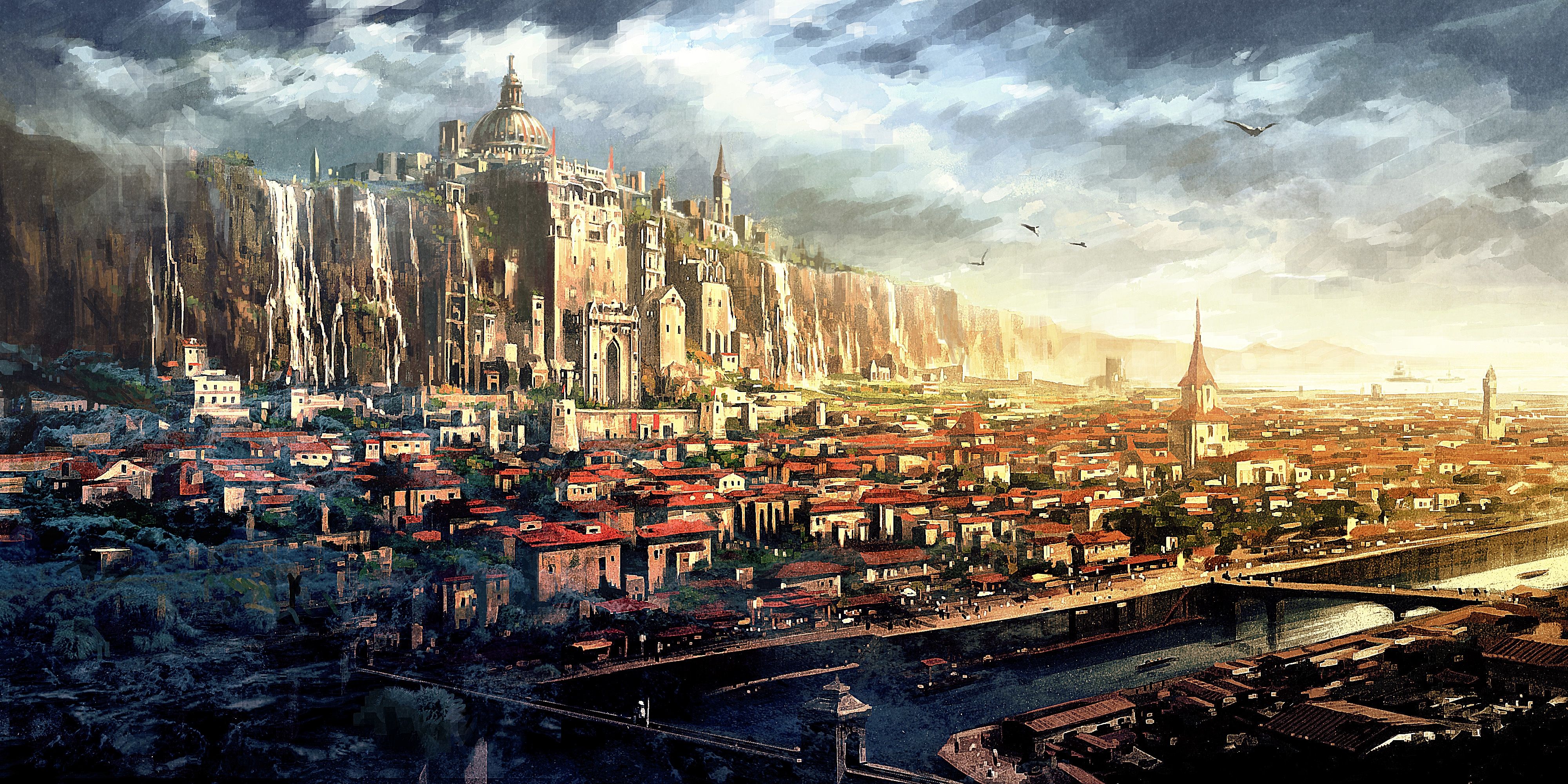 Fantasy City Wallpaper, Picture, Imagehdwallpaper.nu