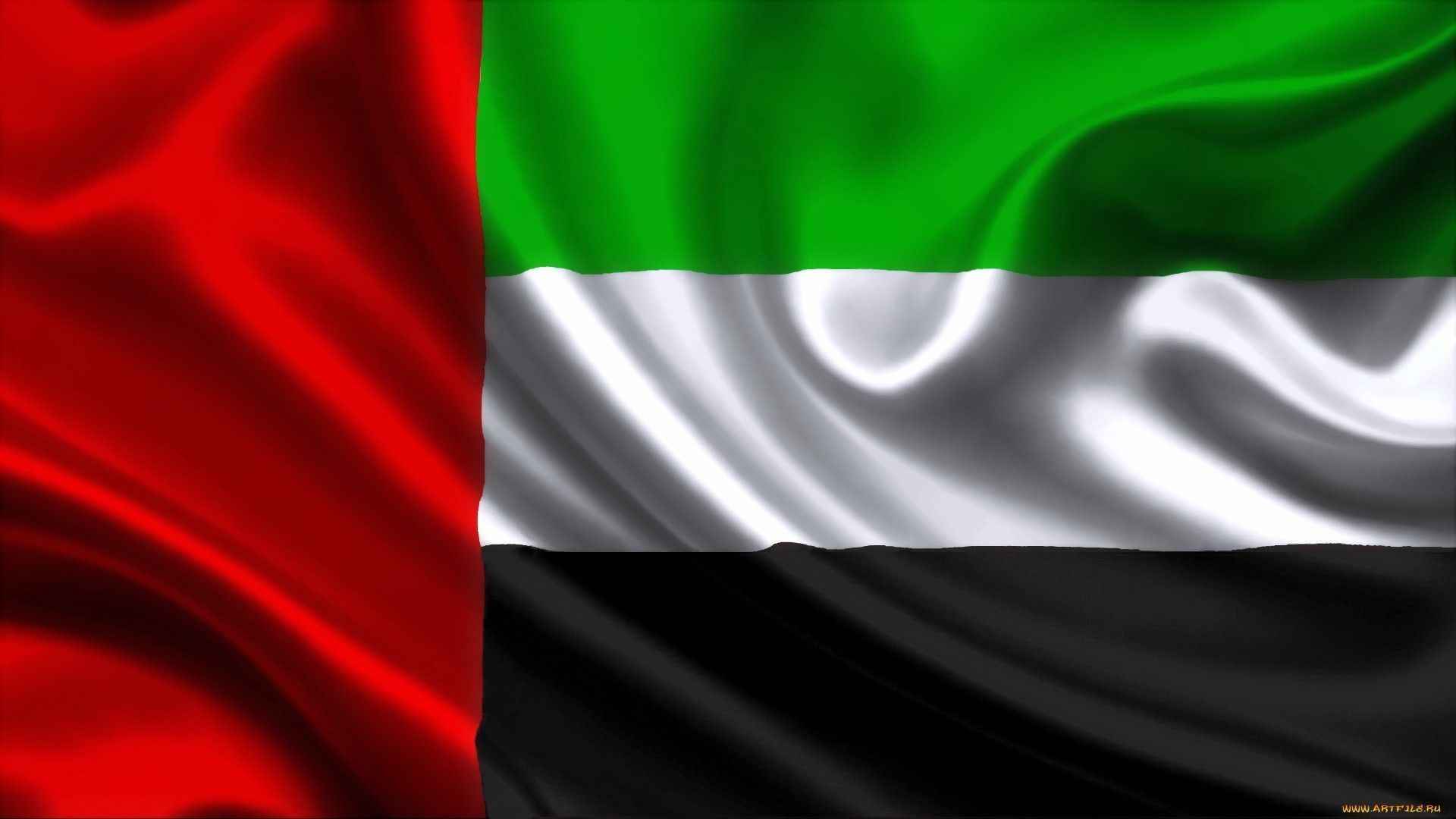 UAE Flag Wallpaper