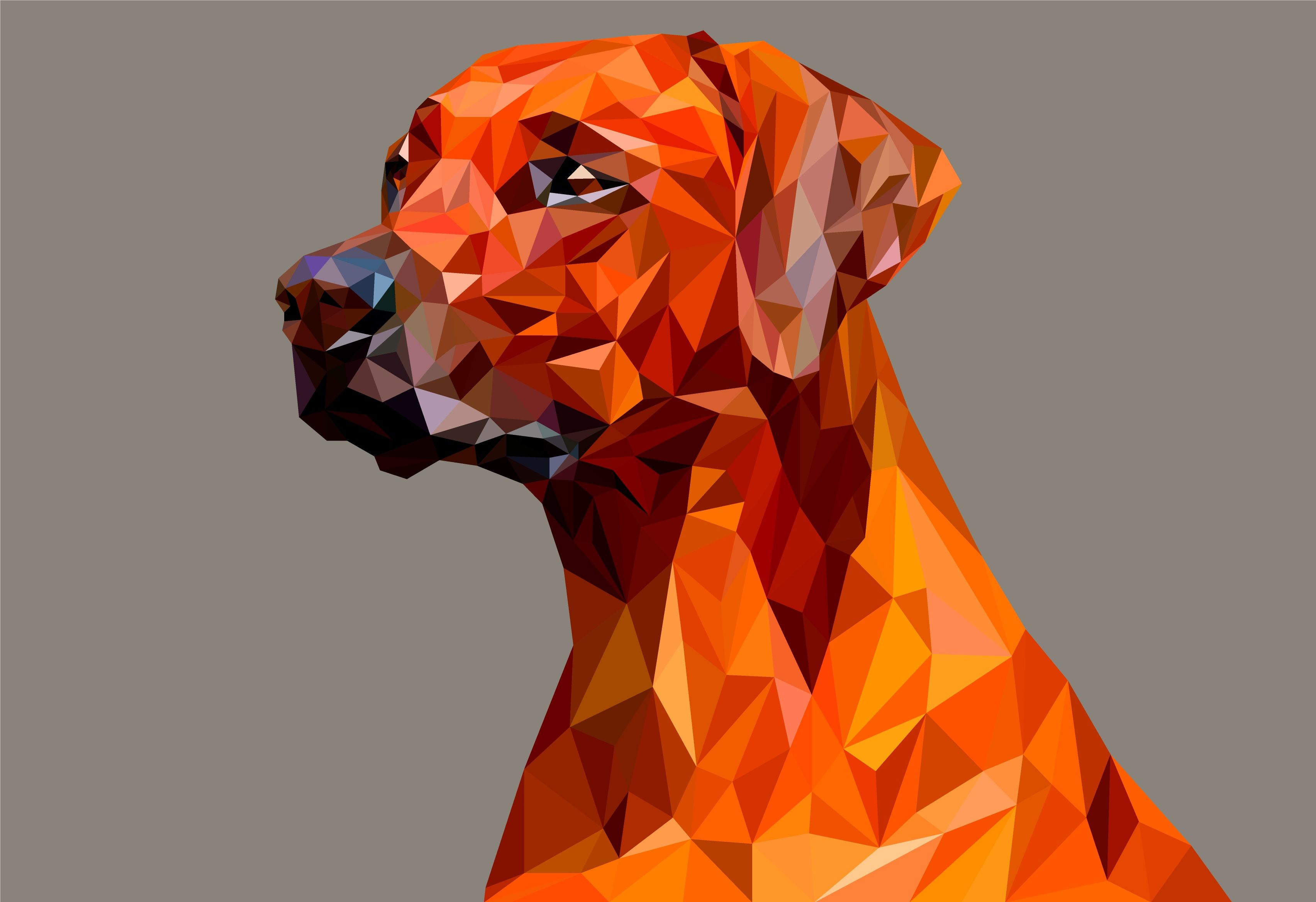 Dog Art Wallpapers - Wallpaper Cave