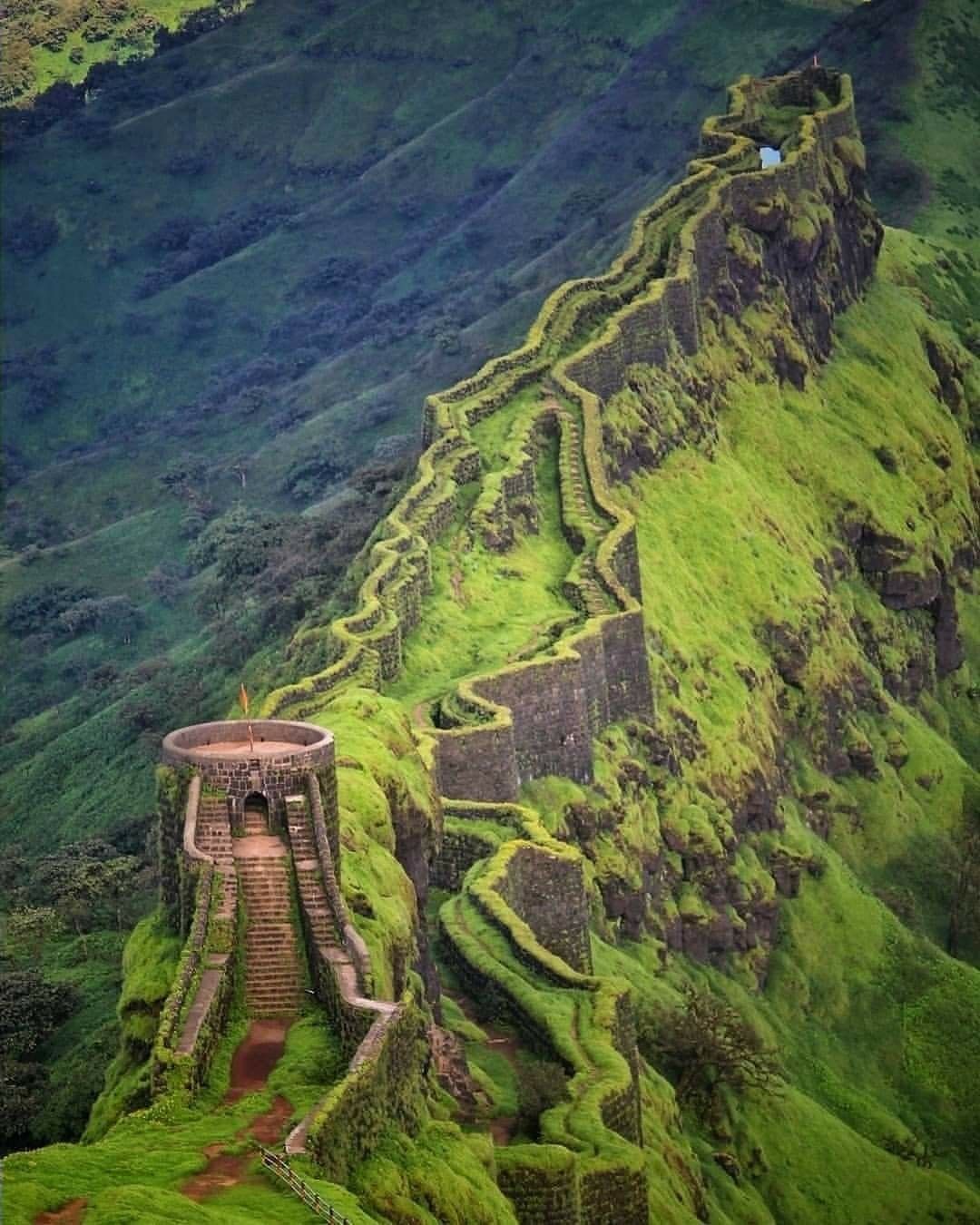 Raigad Fort is one of the major spots .in.com