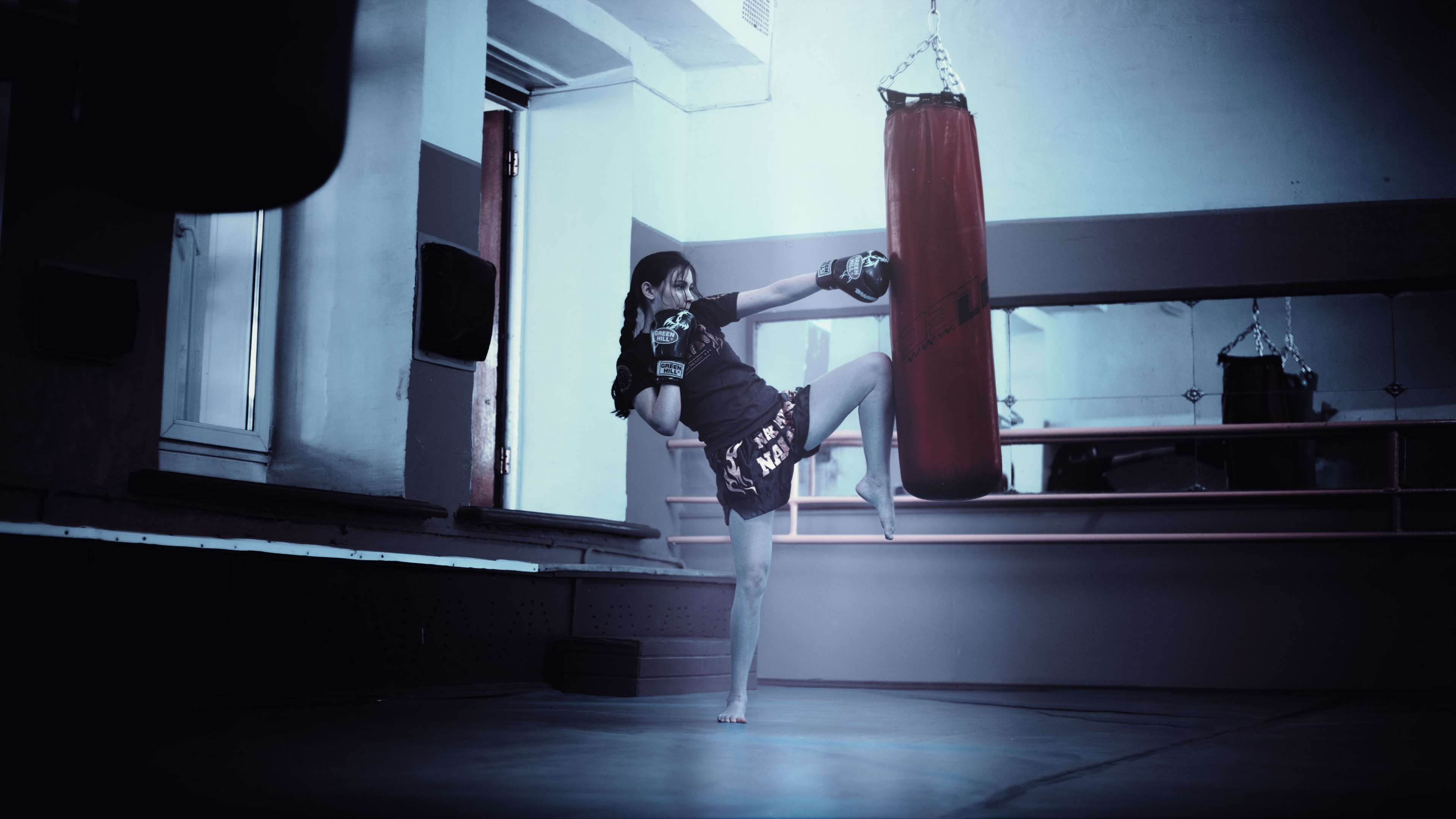 boxing, female, fitness, girl .coolwallpaper.me