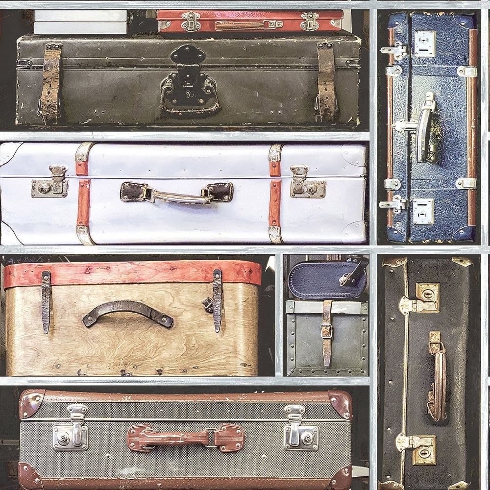 Holden Vintage Suitcase Pattern .iwantwallpaper.co.uk · Out of stock