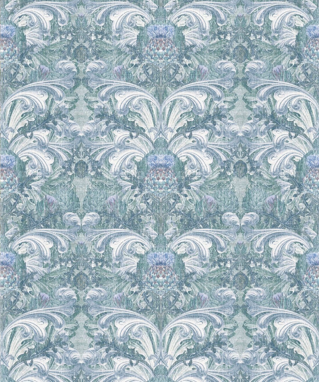 Thistle Floral Wallpaper • Baroque .miltonandking.com · In stock