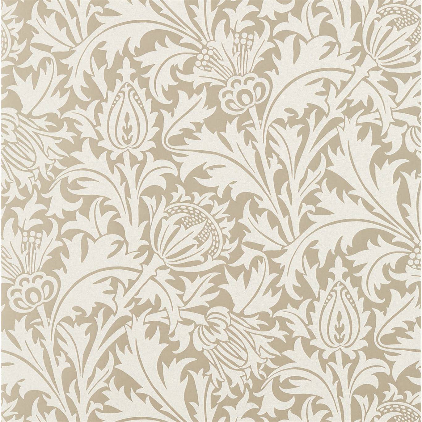 Co Pure Thistle Gilver Wallpaper 216548tm Interiors.co.uk · In Stock