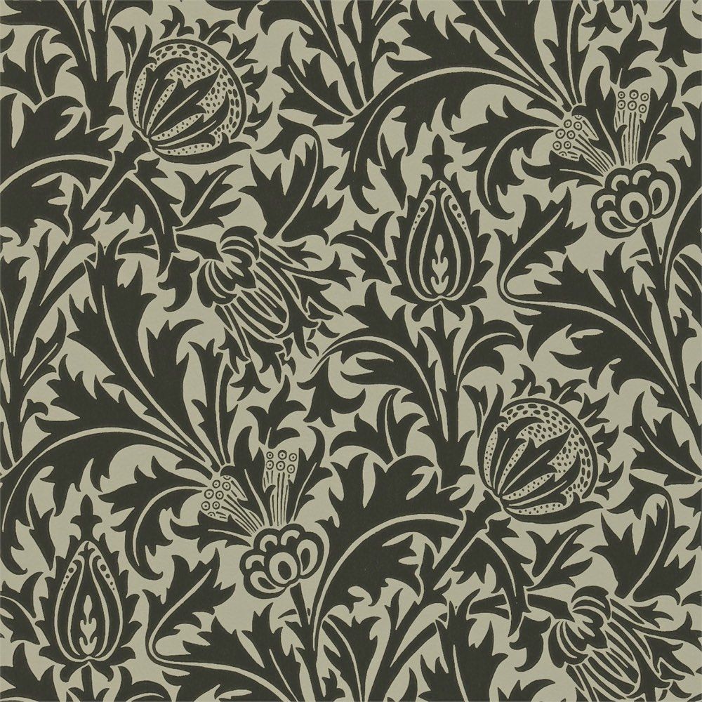 Morris and Co wallpaper Thistle 210479thecushionshop.com · In stock