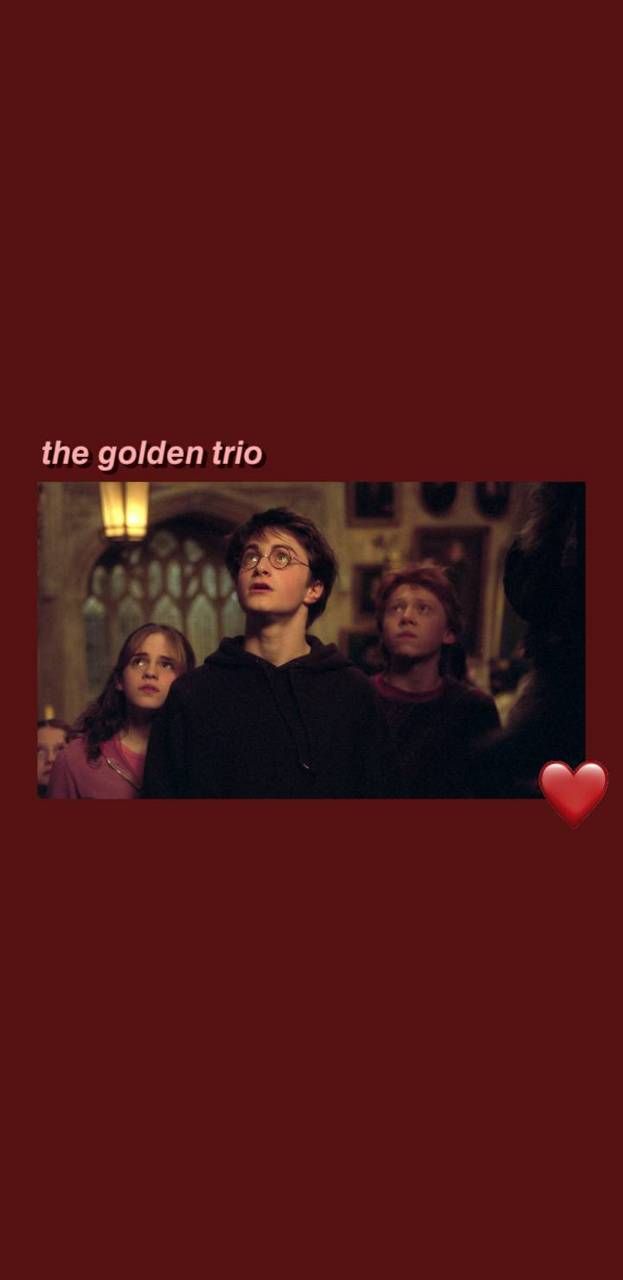 The golden trio wallpaper