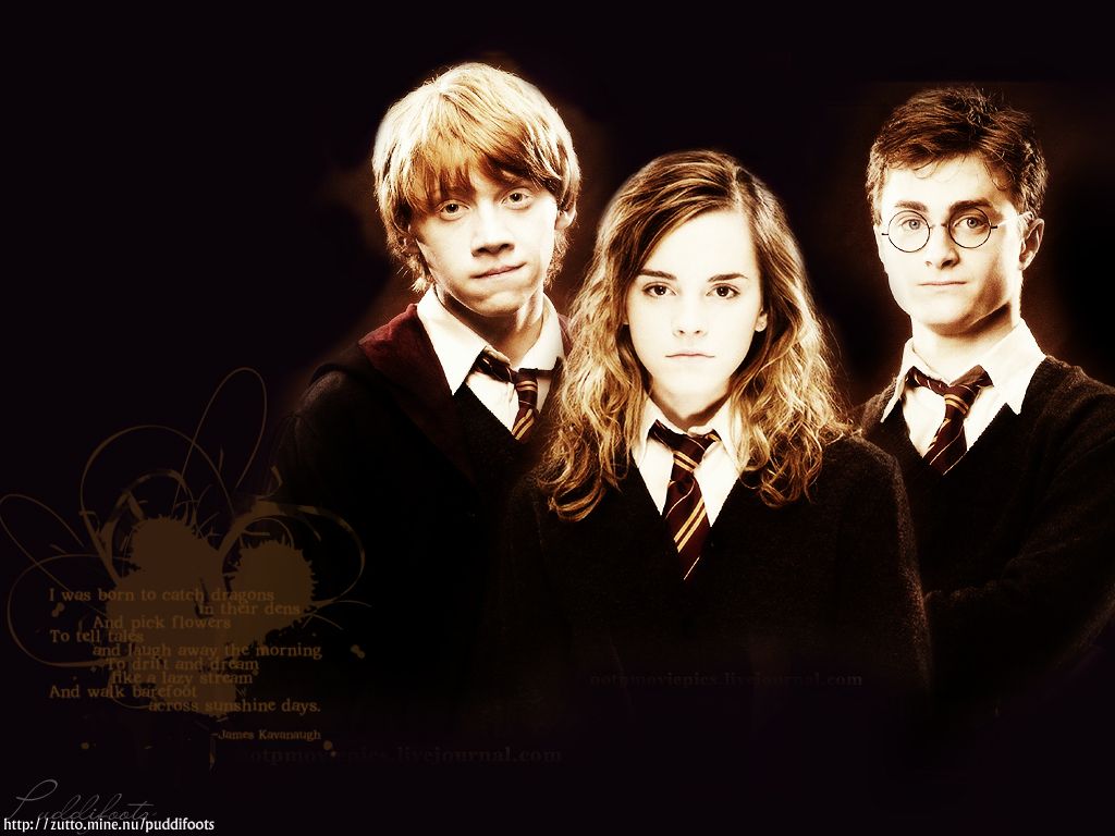 Harry Potter Trio HD Wallpaperwalpaperlist.com
