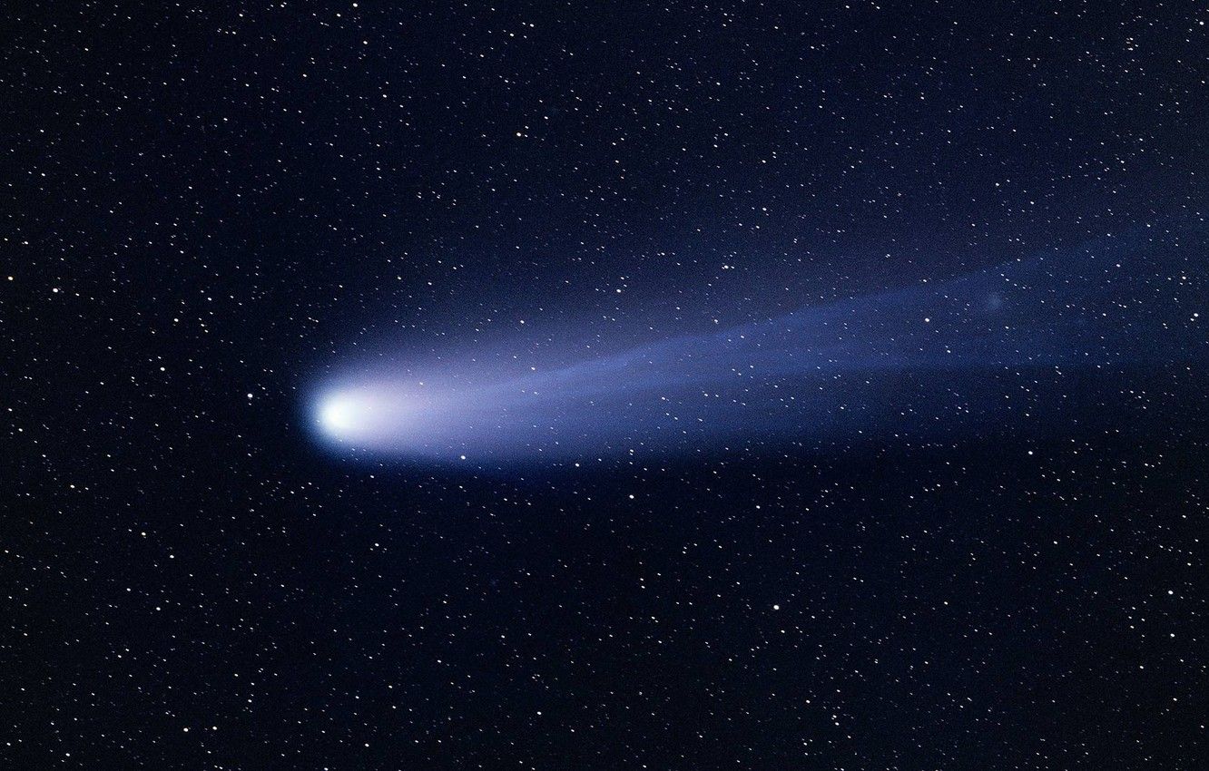 Wallpaper Australian Observatory Siding spring, Halley's Comet image for desktop, section космос