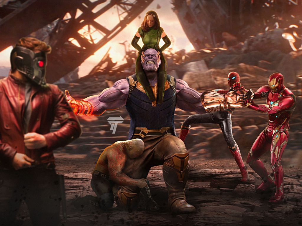 Thanos Vs Avengers Wallpapers - Wallpaper Cave
