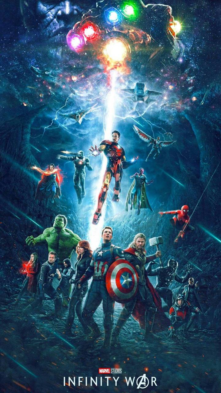 Thanos vs Avengers wallpaper by DXsaud .zedge.net