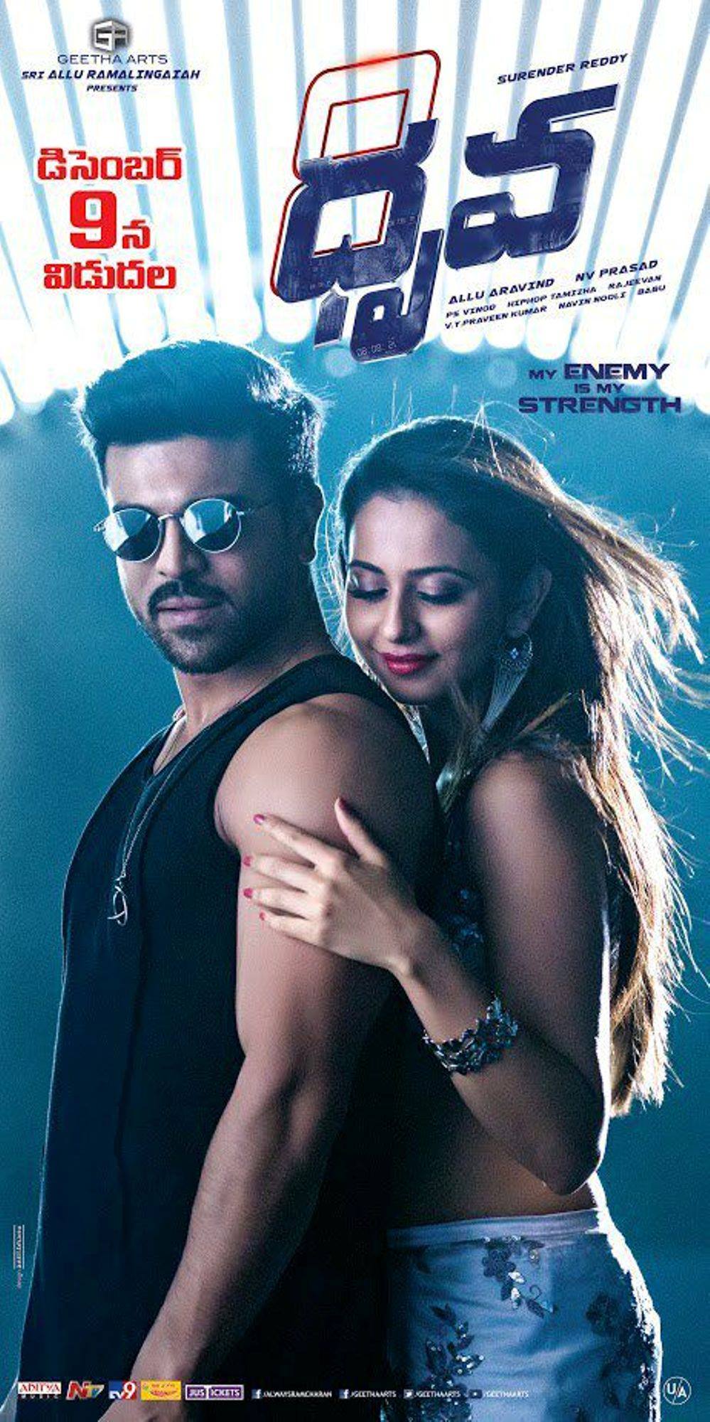 Ram Charan Tej Dhruva Movie First Look .25cineframes.com