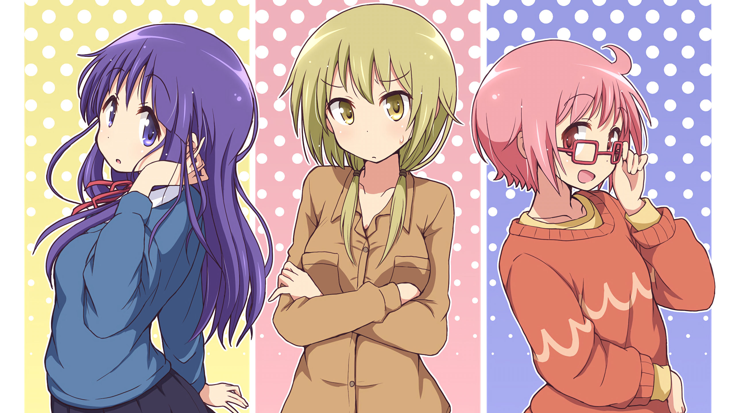 The Yuyus [Yuyushiki] 2560x1440 .reddit.com