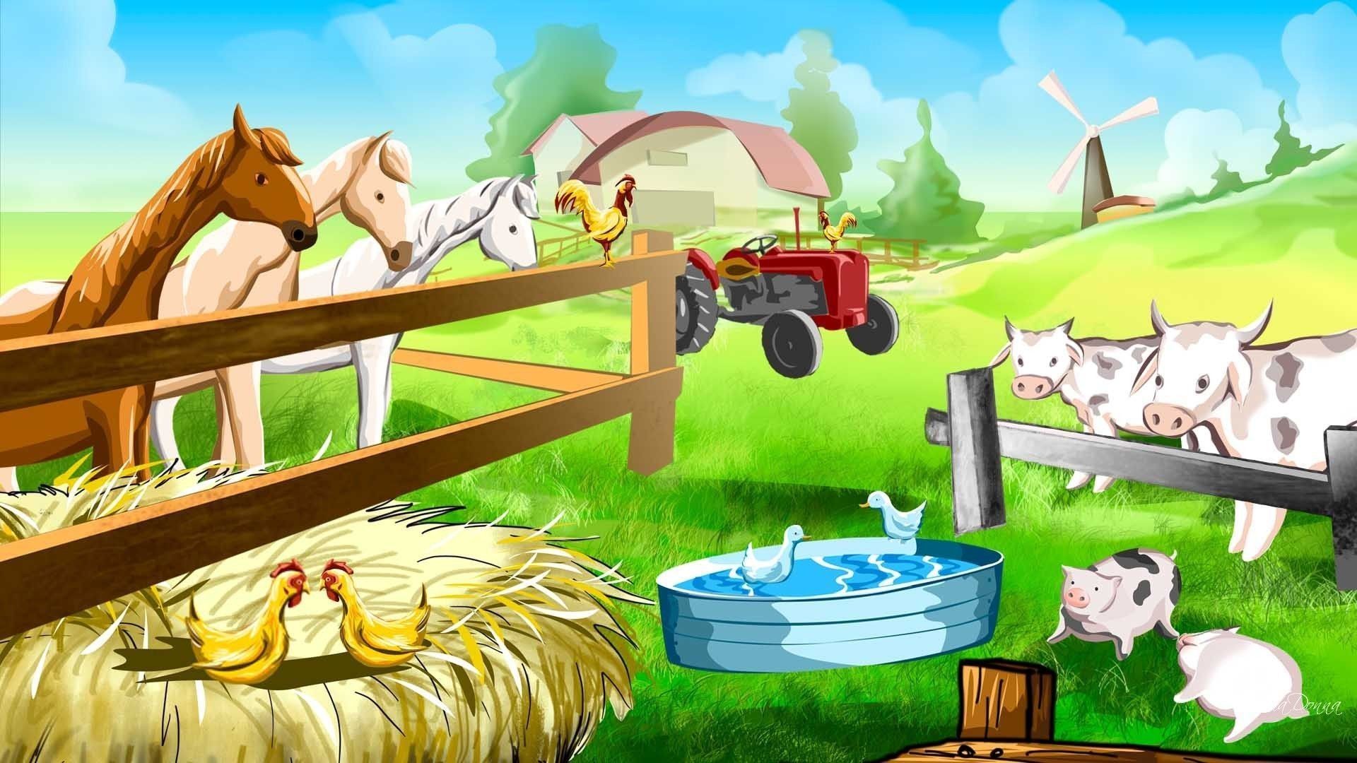 Farm Animals Wallpaper background .pavbca.com