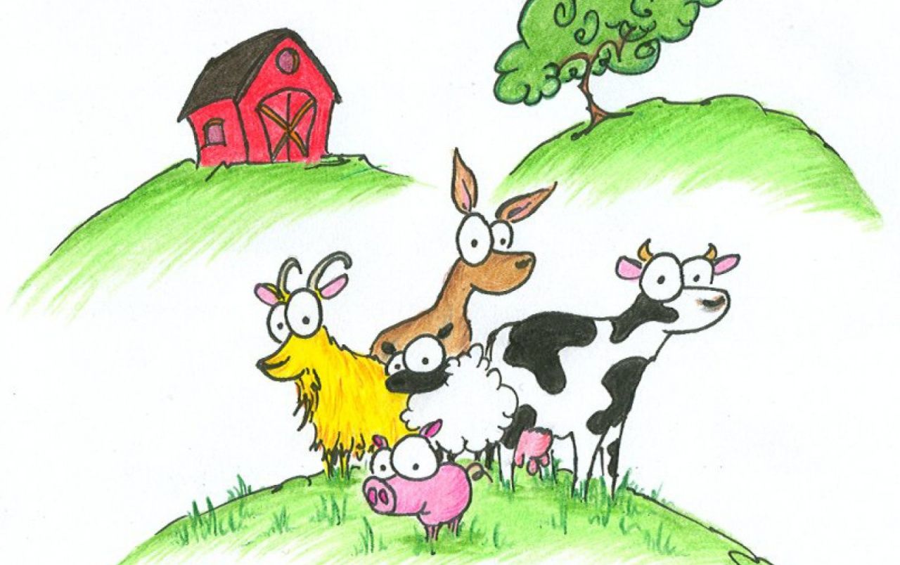 Funny Farm Animals wallpaper. Funny .wallpapertock.net