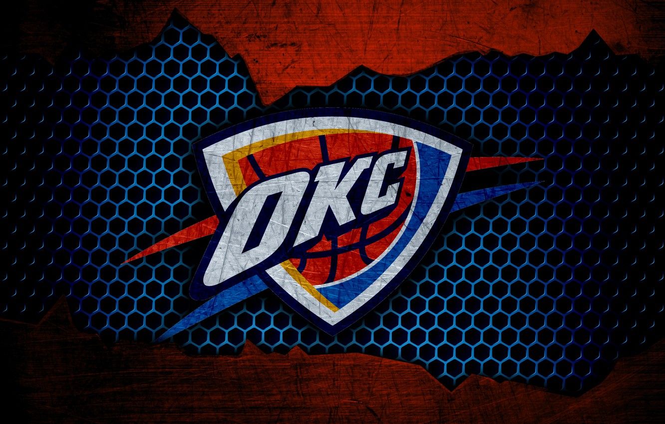 Wallpaper wallpaper, sport, logo, basketball, NBA, Oklahoma City Thunder image for desktop, section спорт