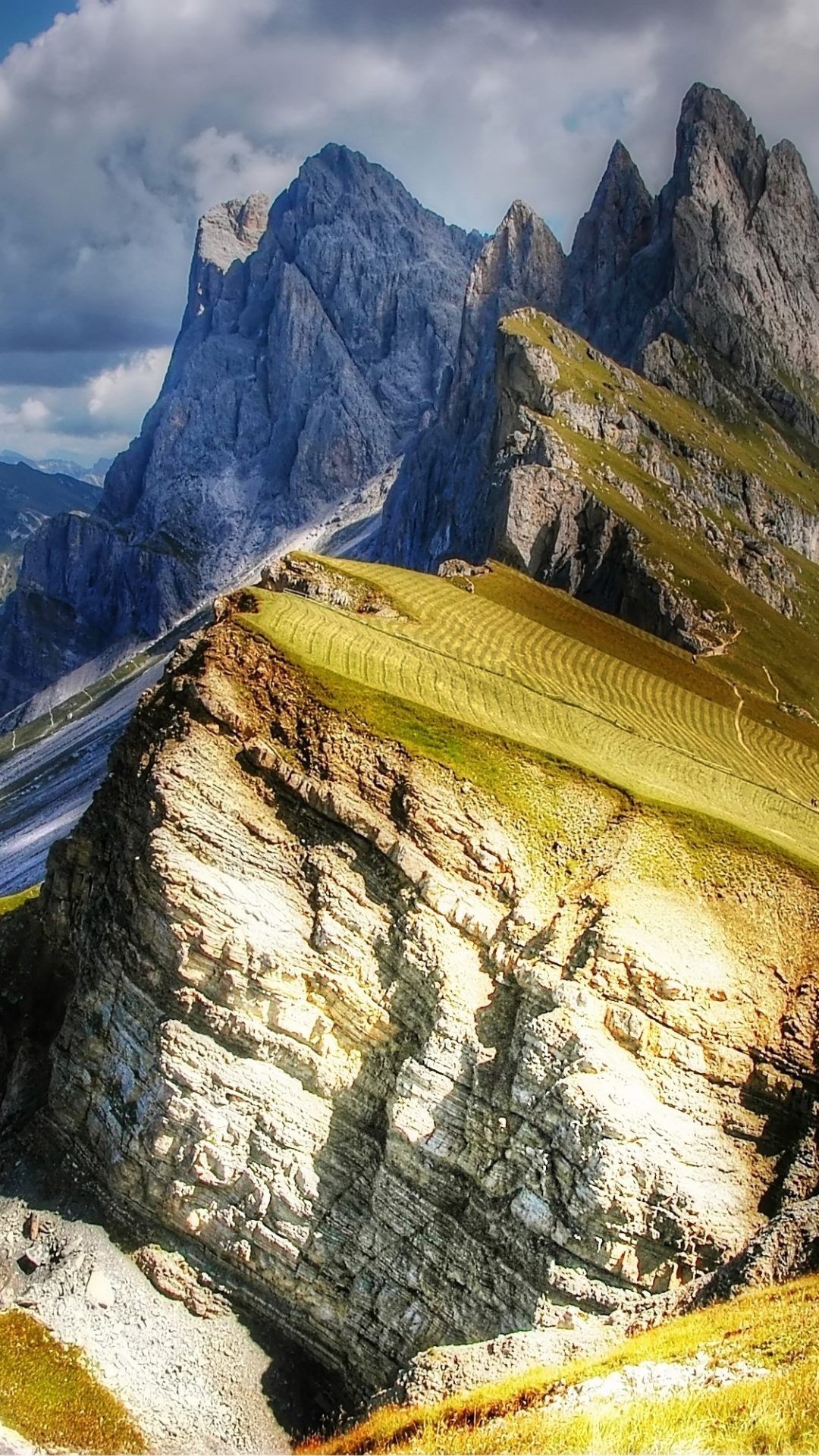 Dolomites Mountains Val Gardena .wallpaper.gg
