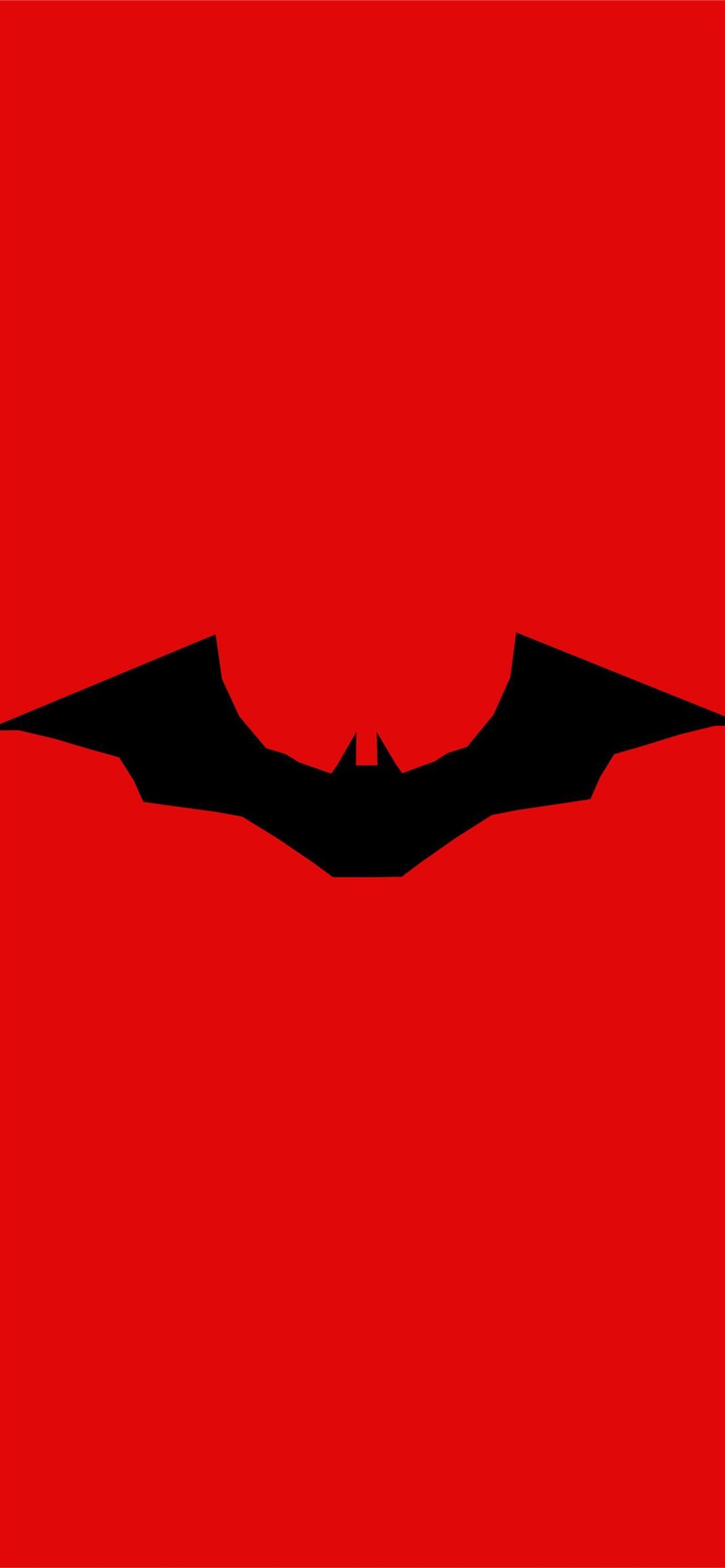 the batman 2021 logo 4k iPhone 12 .ilikewallpaper.net