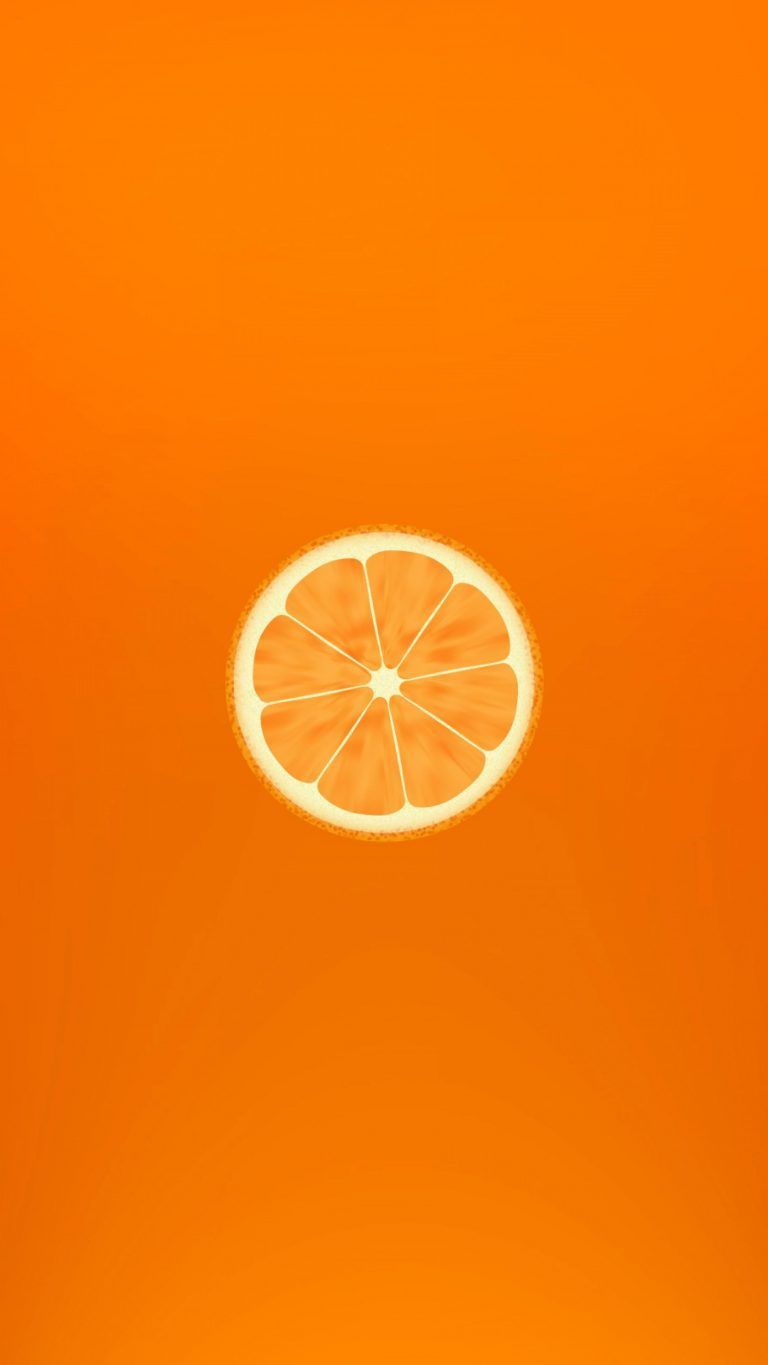 Minimal wallpaper, Orange .com