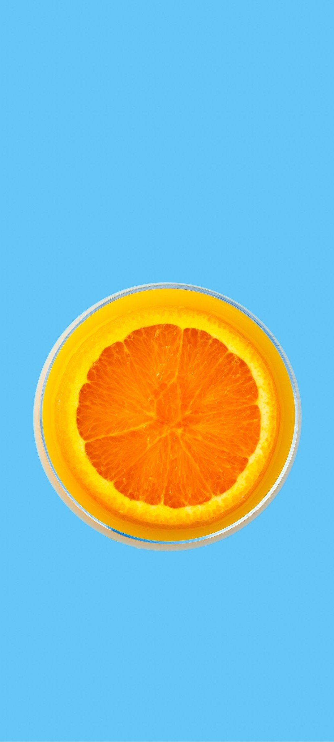 Minimalist Orange Wallpaper
