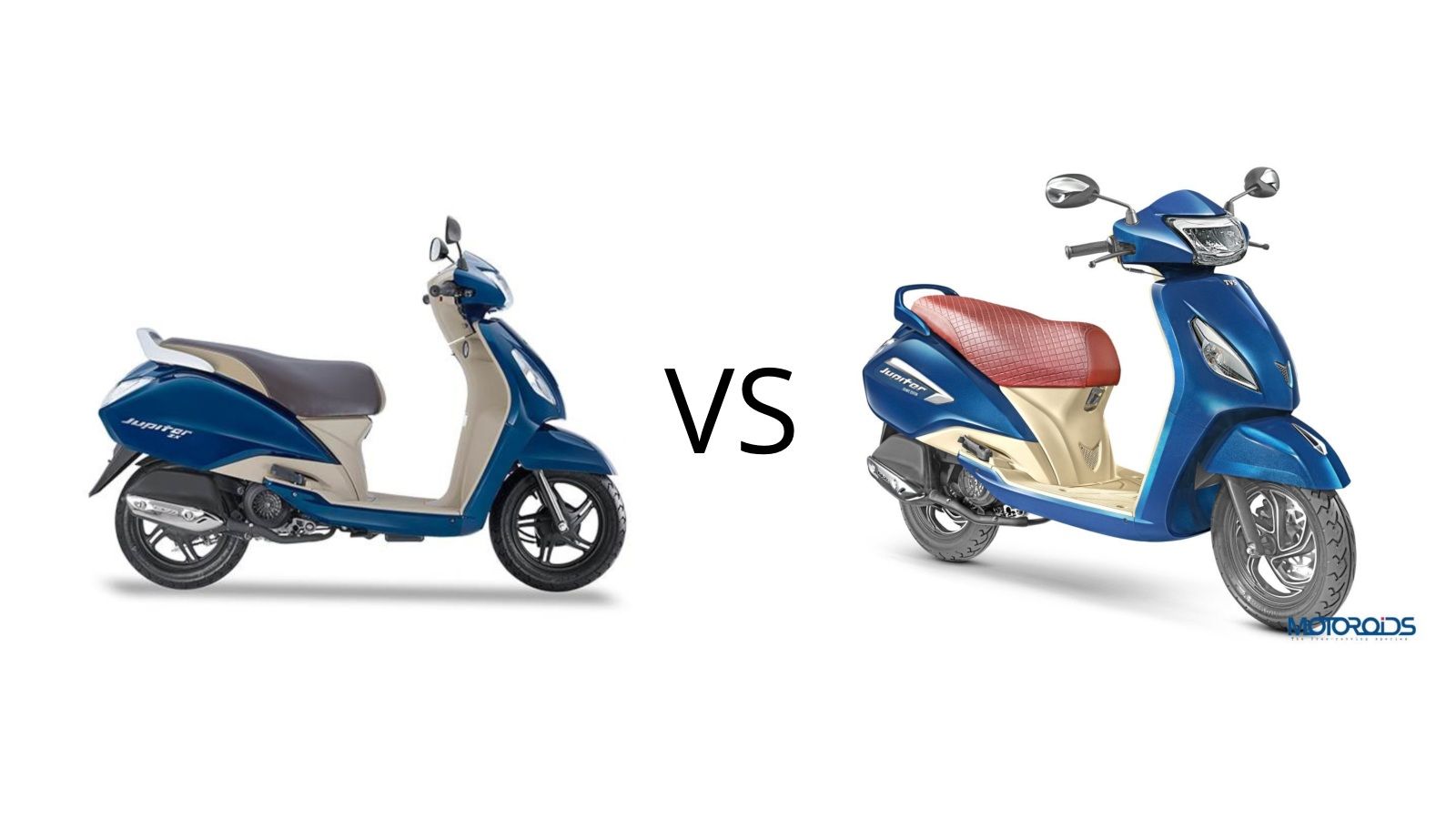 TVS Jupiter Grande Edition vs ZX: Key .motoroids.com