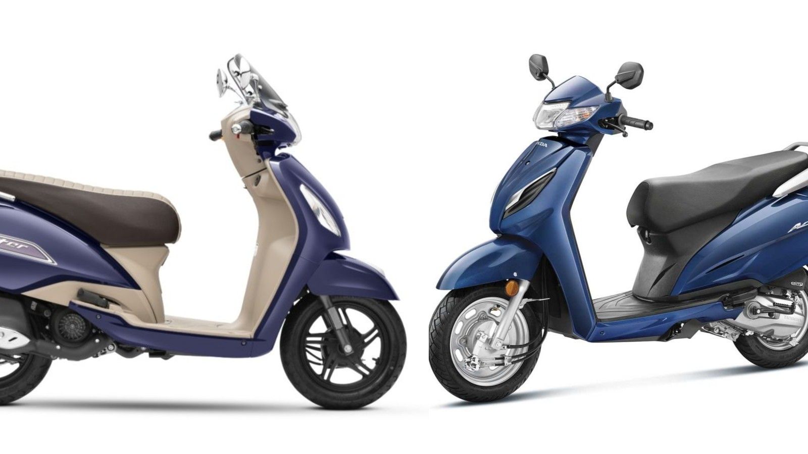 Specs Comparison: Honda Activa 6G vs TVS Jupiter BS6