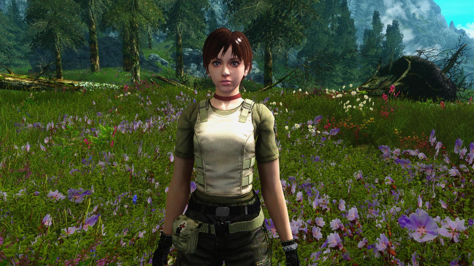 Resident Evil HD Remaster Rebecca .loverslab.com