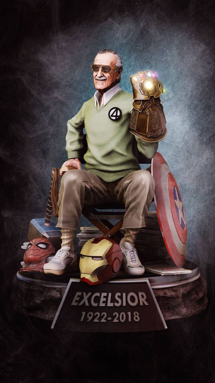 Stan Lee wallpaper by georgekev .zedge.net