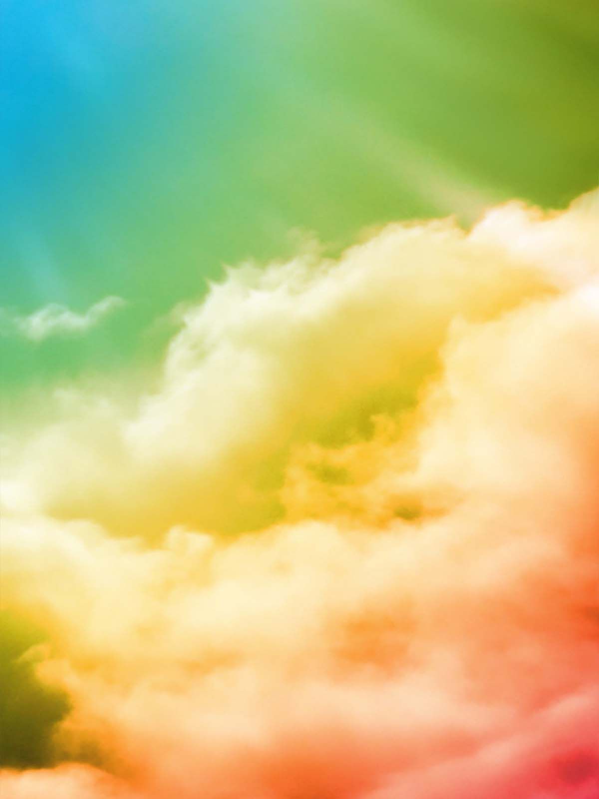 Colorful Rainbow Clouds 4K Ultra HD .mordeo.org
