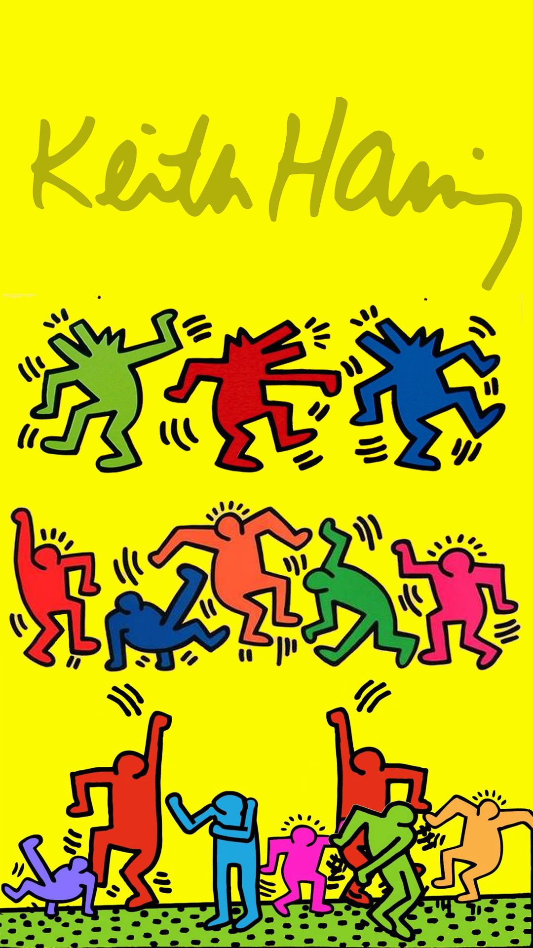 Keith Haring  iPhone Wallpaper  HRDA3  Flickr